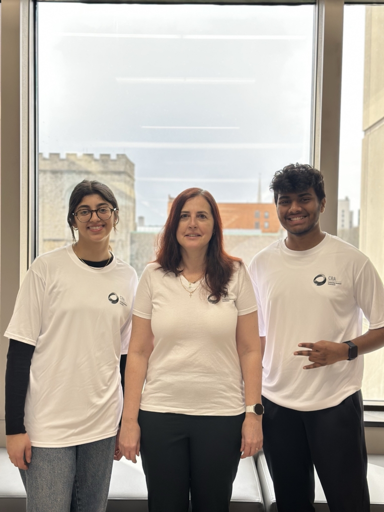 UR2PhD_YSU_Spring2025 Professor Alina Lazar and her mentees Aliza and Sree